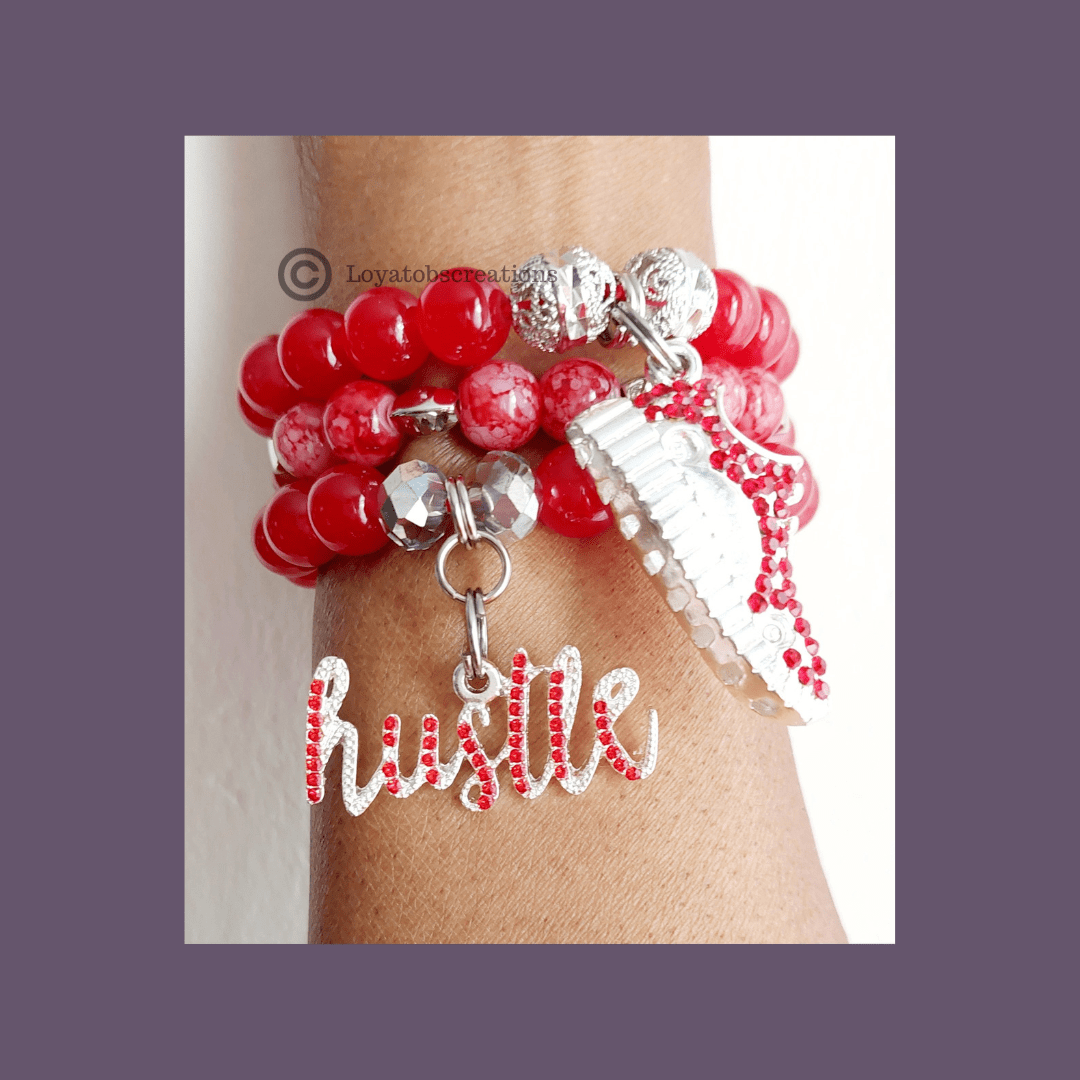 Hustle Charm Bracelet Set