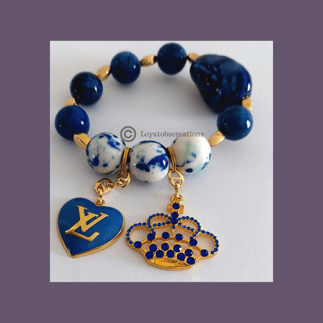 Crown Charm Bracelet