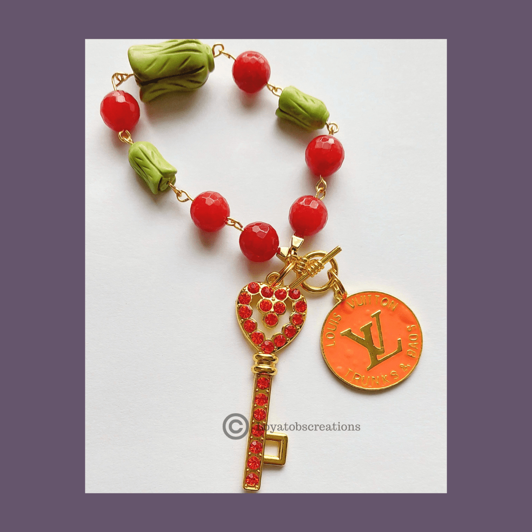 Tulip Charm Bracelet