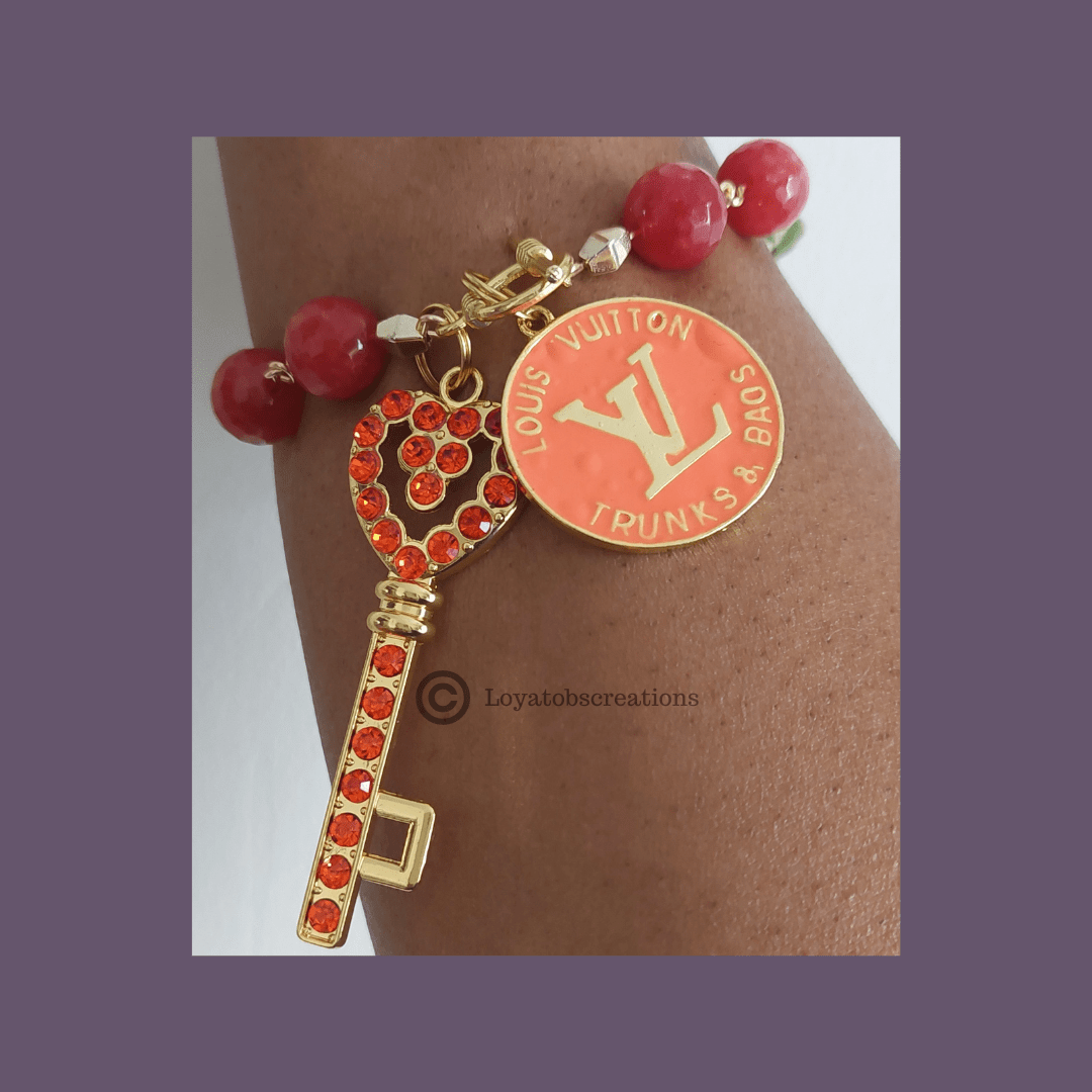 Tulip Charm Bracelet