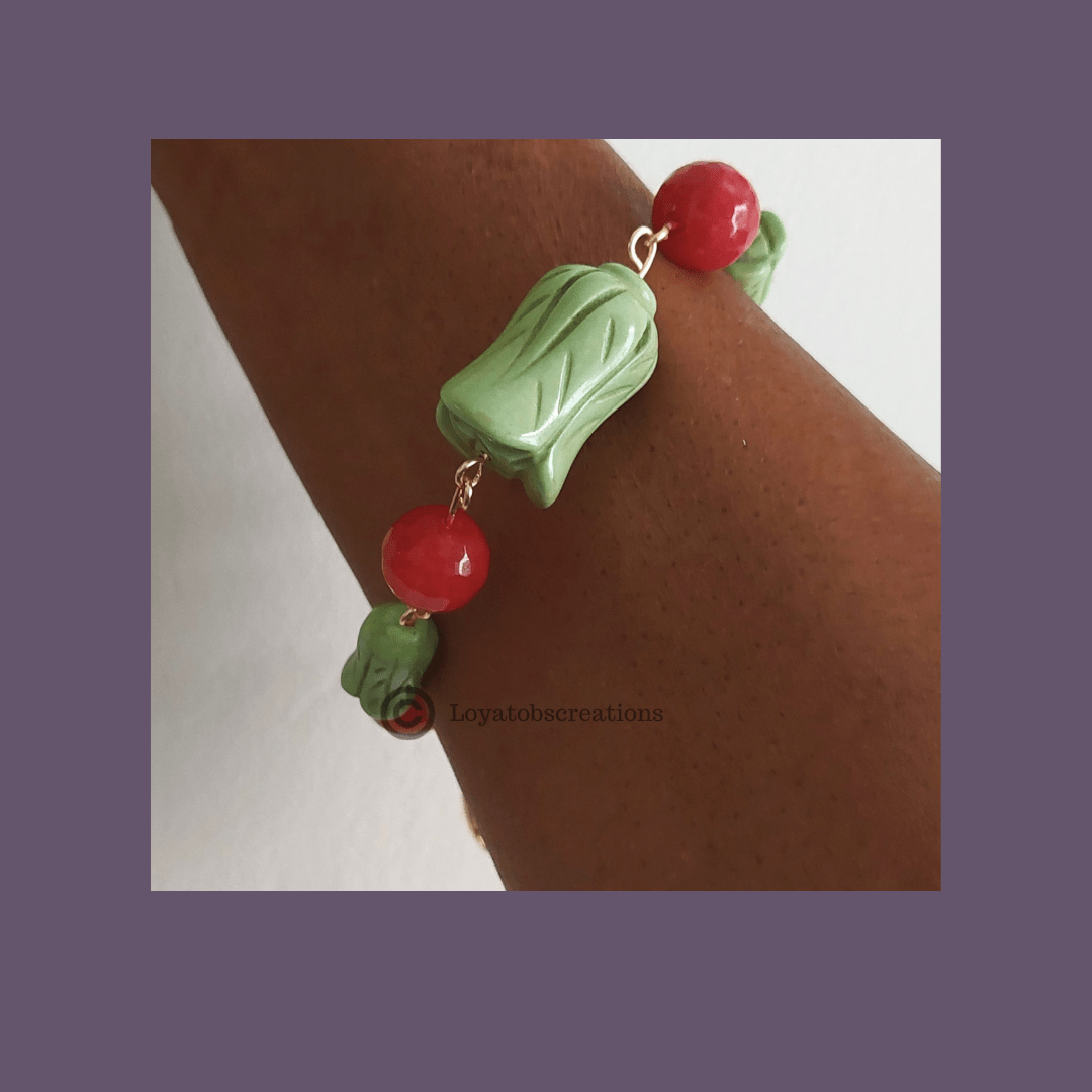 Tulip Charm Bracelet