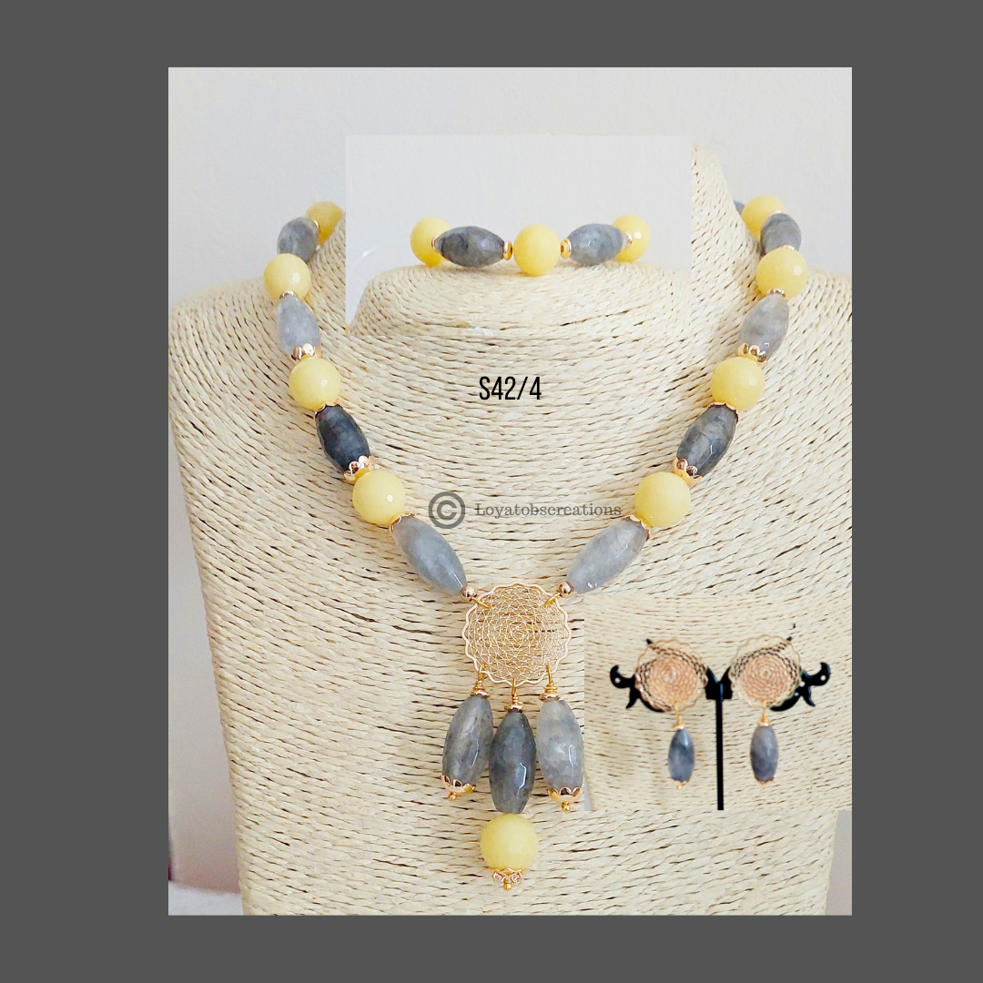 Moonshine Necklace, Bracelet and Earring Set