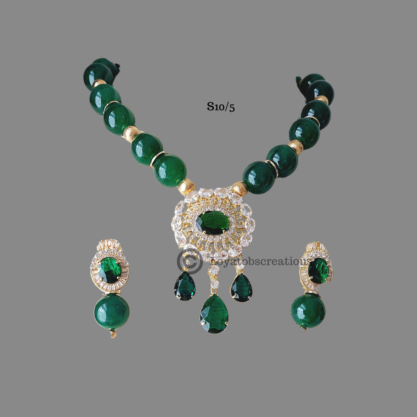 Esmerelda Necklace and Earring Set